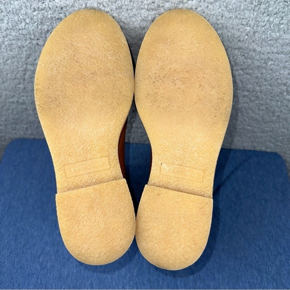 Everlane Shoes The Chelsea Womens 7 Brown Tobacco Round Toe Leather Upper Boot - Picture 8 of 10